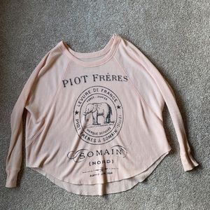 Free People long sleeve top
